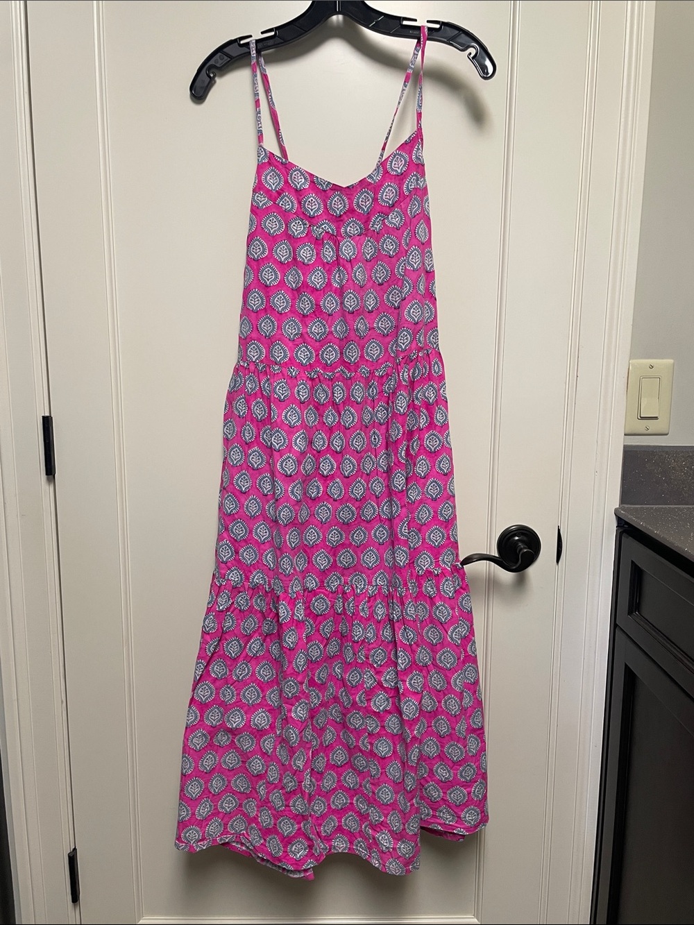 ZZ Hot Pink Paisley Print Sundress